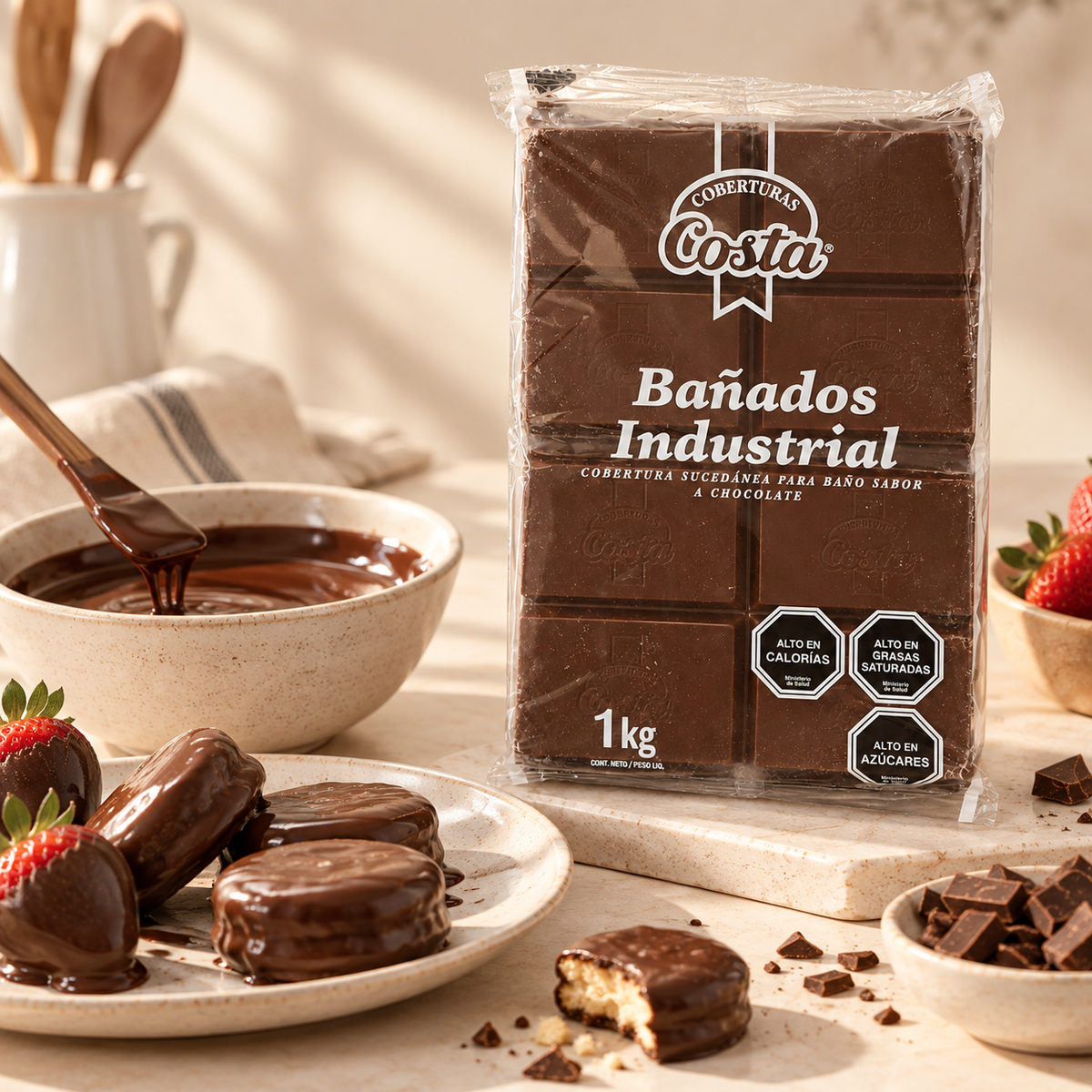 Cobertura para Bañado de Chocolate Costa 1 kg