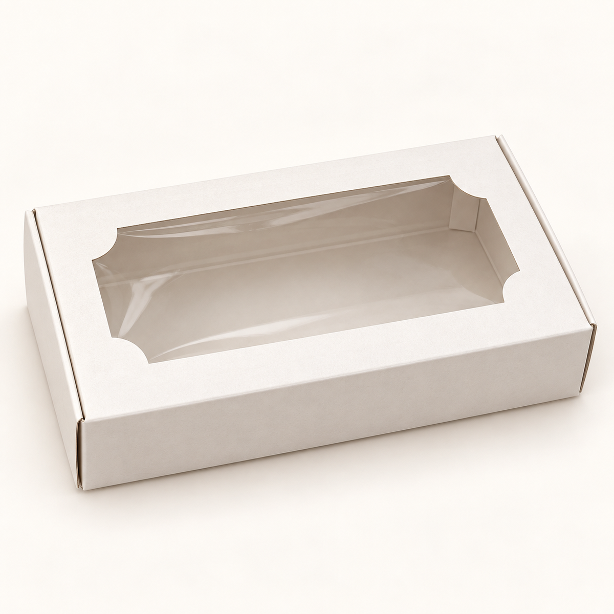 Caja blanca para 2 alfajores