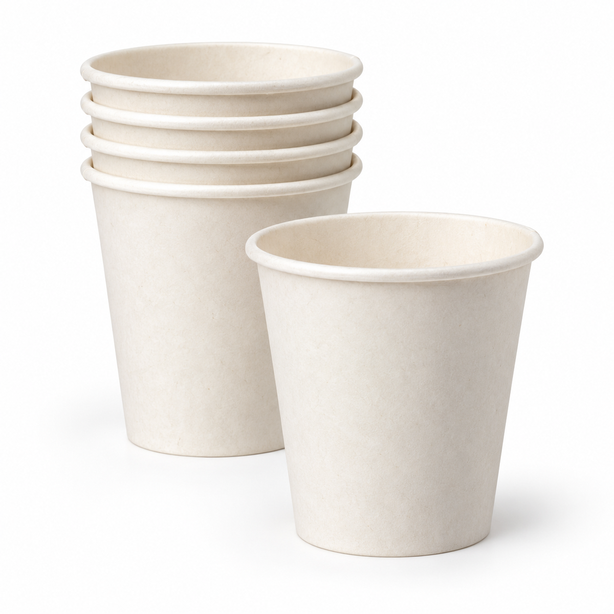 Vasos de Polipapel Blancos 4 oz – 50 Unidades
