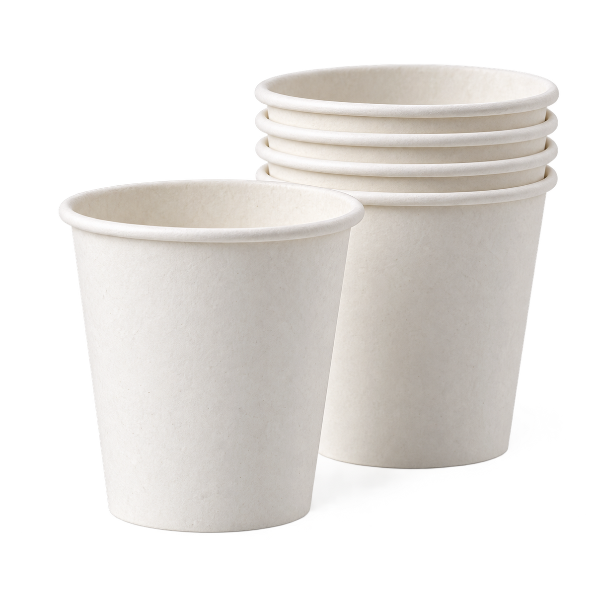 Vasos de Polipapel Blancos 8 oz – 50 Unidades