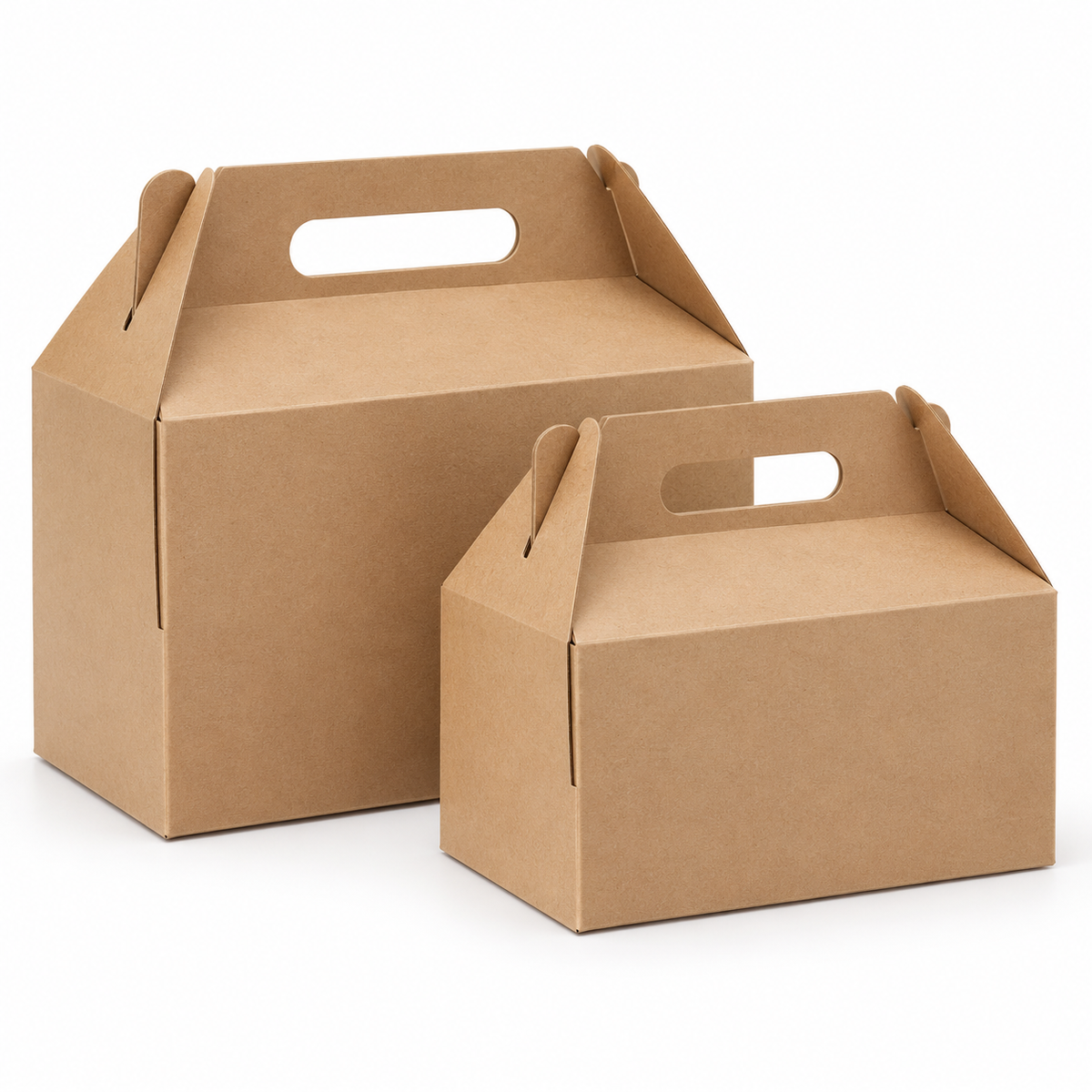Caja Maletín Kraft con Asa