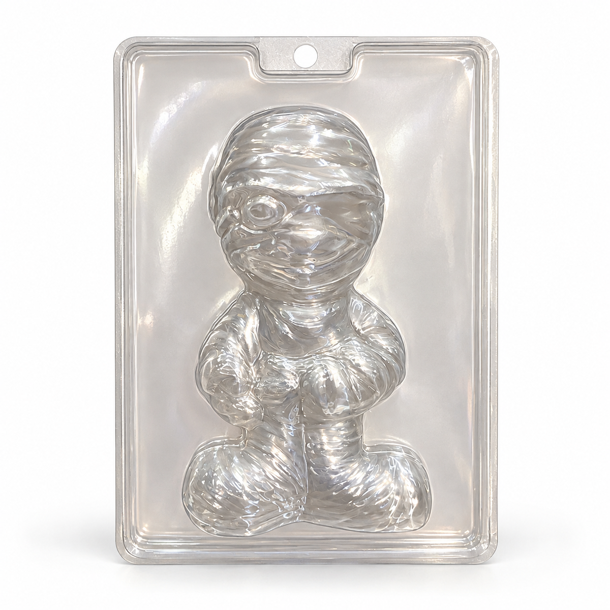 Molde transparente para chocolates Halloween Momia – 1 Cavidad