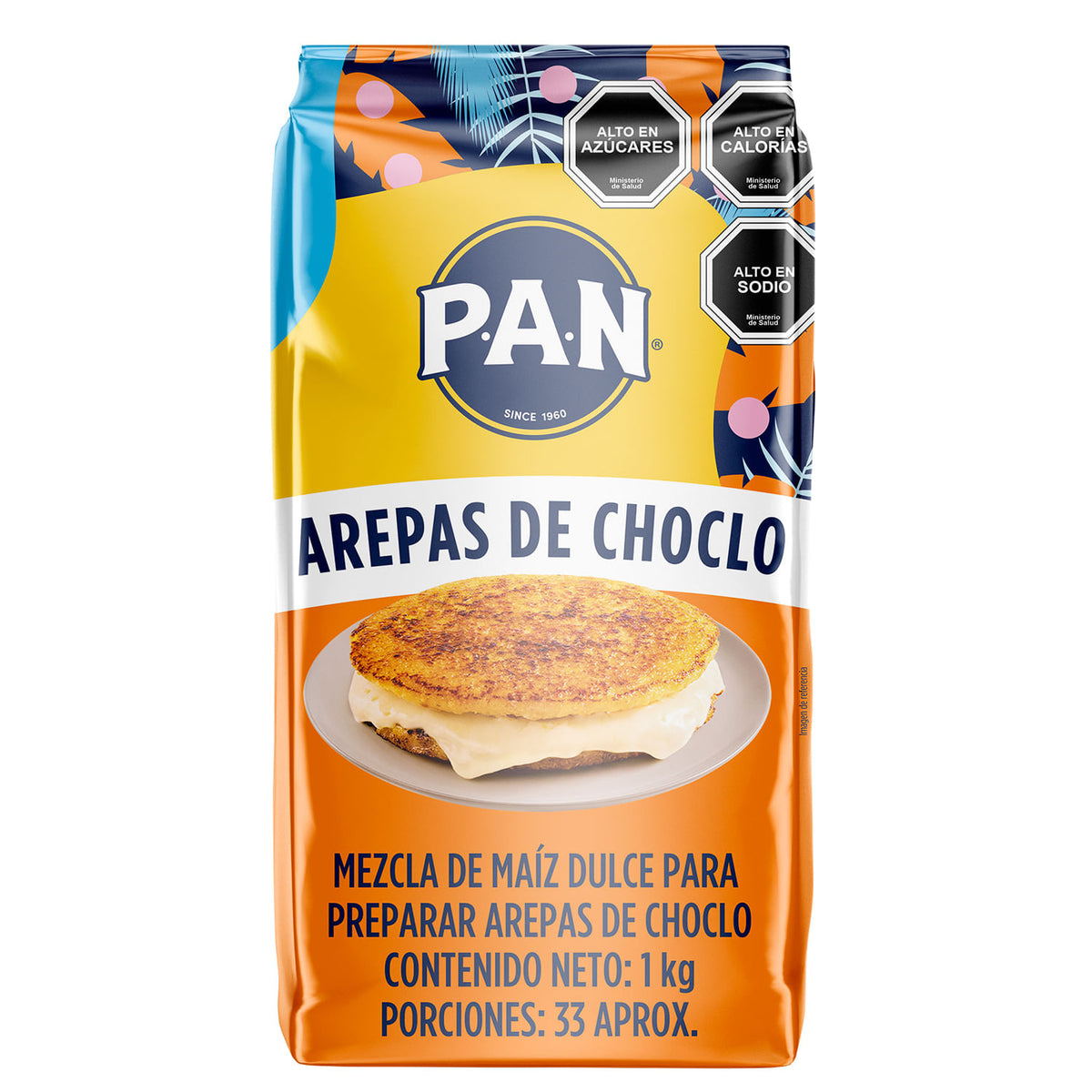 Mezcla para arepas de choclo P.A.N. 1 kg