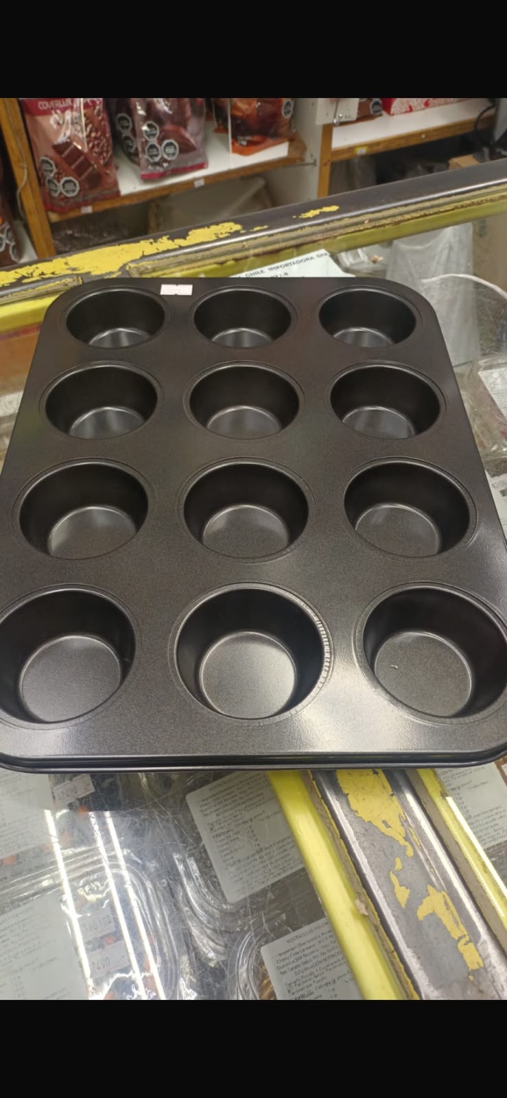 Molde para Cupcakes y Muffins 12 Cavidades