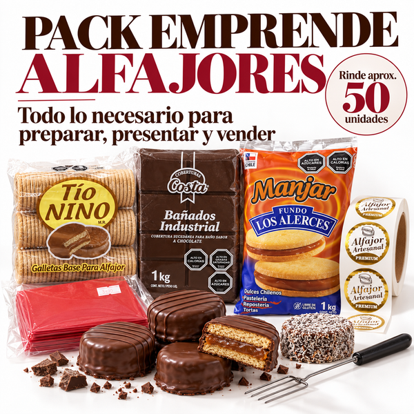 Pack Emprende Alfajores Cherry + Guía Digital de Regalo🎁