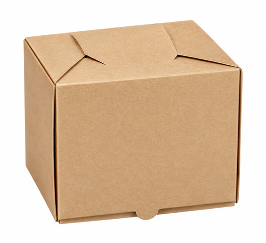 Caja Kraft 16 × 16 × 12 cm