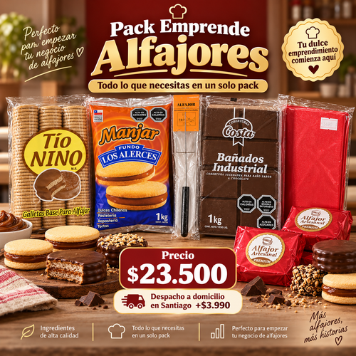 💰Pack Emprende Alfajores Cherry + Guía Digital de Regalo🎁