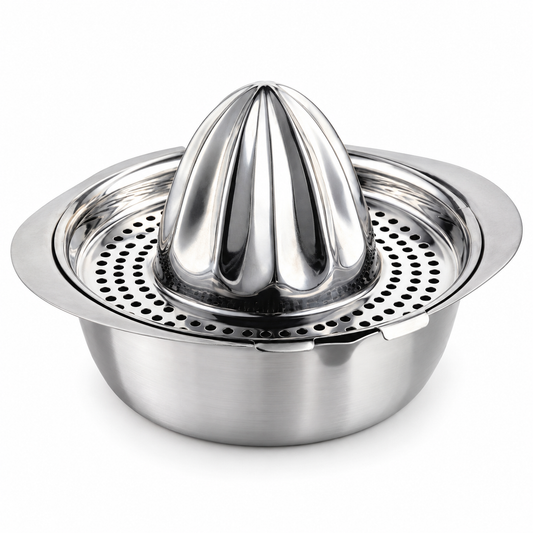Exprimidor Manual de Cítricos de Acero Inoxidable – Citrus Juicer