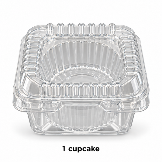 Envase PET para 1 Cupcake