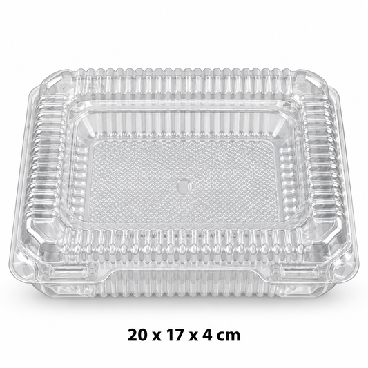 Envase PET 136 – 20 × 17 × 4 cm