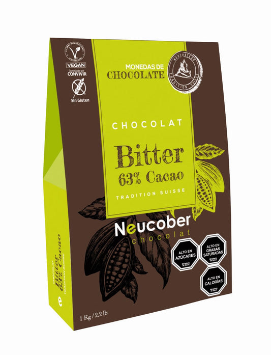 Neucober Chocolat Bitter 63% Cacao 1 kg