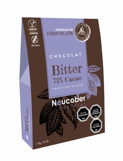 Neucober Chocolat Bitter 72% Cacao 1 kg