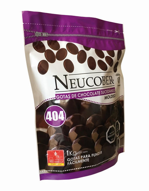 Neucober Gotas de Chocolate Sucedáneo 404 para Moldeo 1 kg