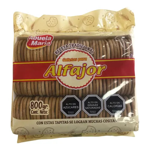Galletas para alfajor Abuela María 800 g