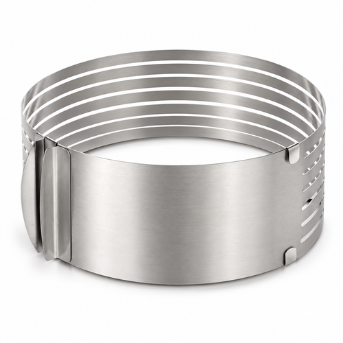 Aro cortador ajustable para tortas de 24 a 30 cm