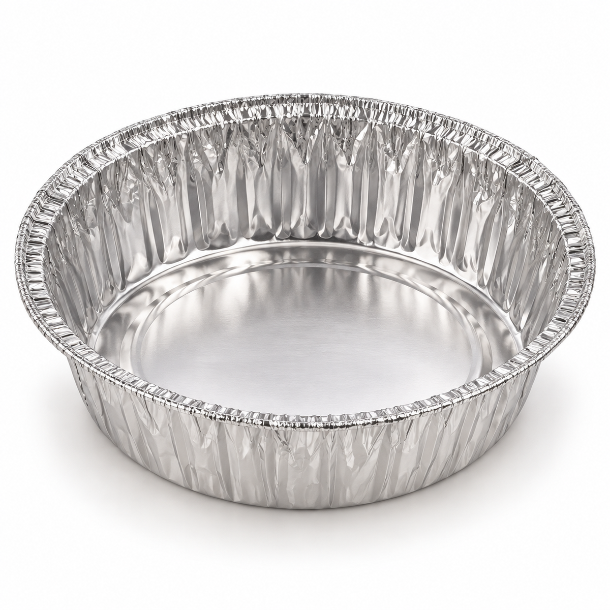 Bandeja de aluminio redonda 255 x 77 mm