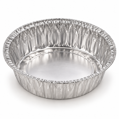 Bandeja de aluminio redonda 255 x 77 mm