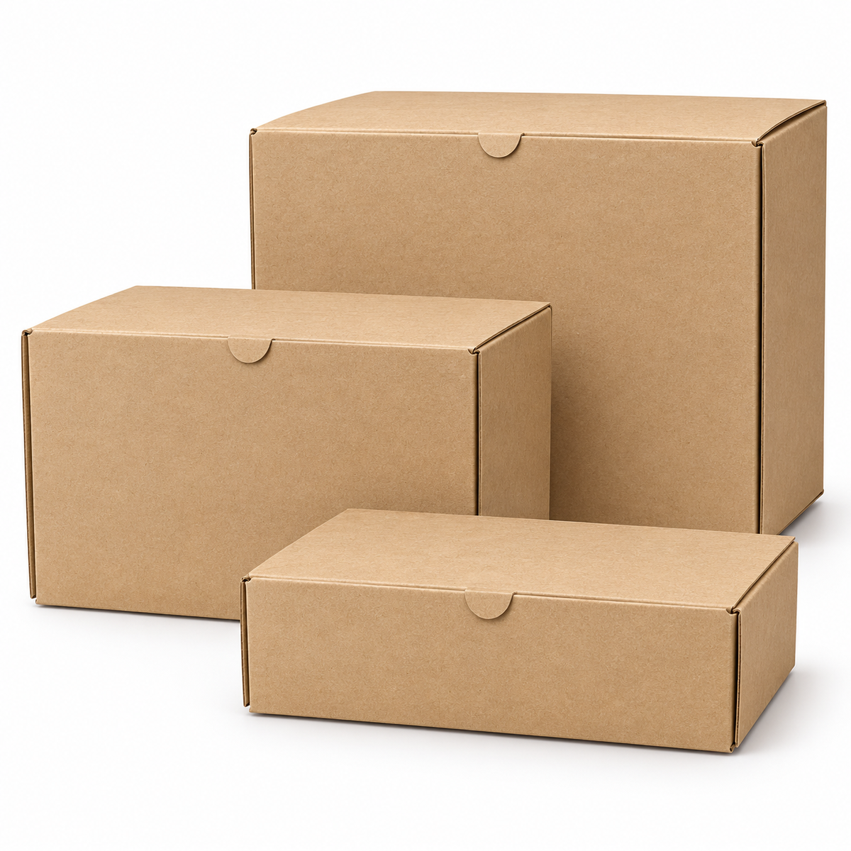 Caja Kraft Delivery – 40 × 30 × 10 cm