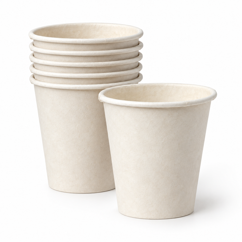 Vasos de Polipapel Blancos 6 oz – 50 Unidades