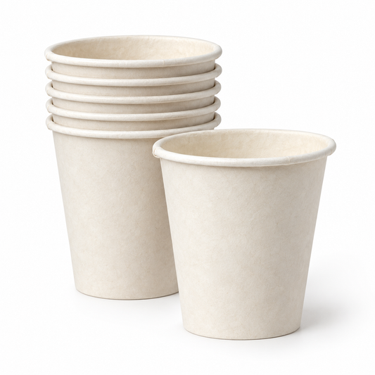 Vasos de Polipapel Blancos 6 oz – 50 Unidades