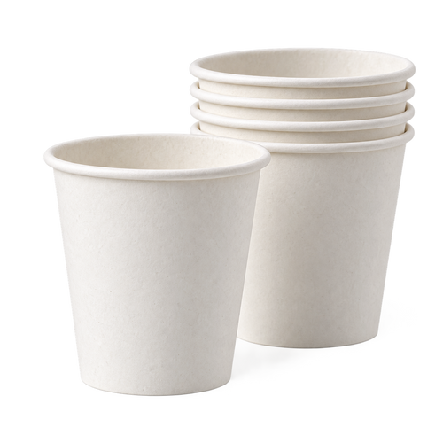 Vasos de Polipapel Blancos 8 oz – 50 Unidades