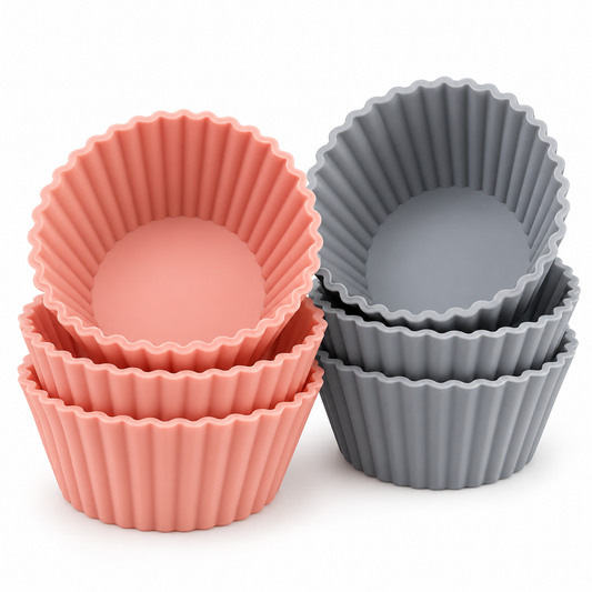Moldes de Silicona Yiding para Cupcakes – 6 Unidades