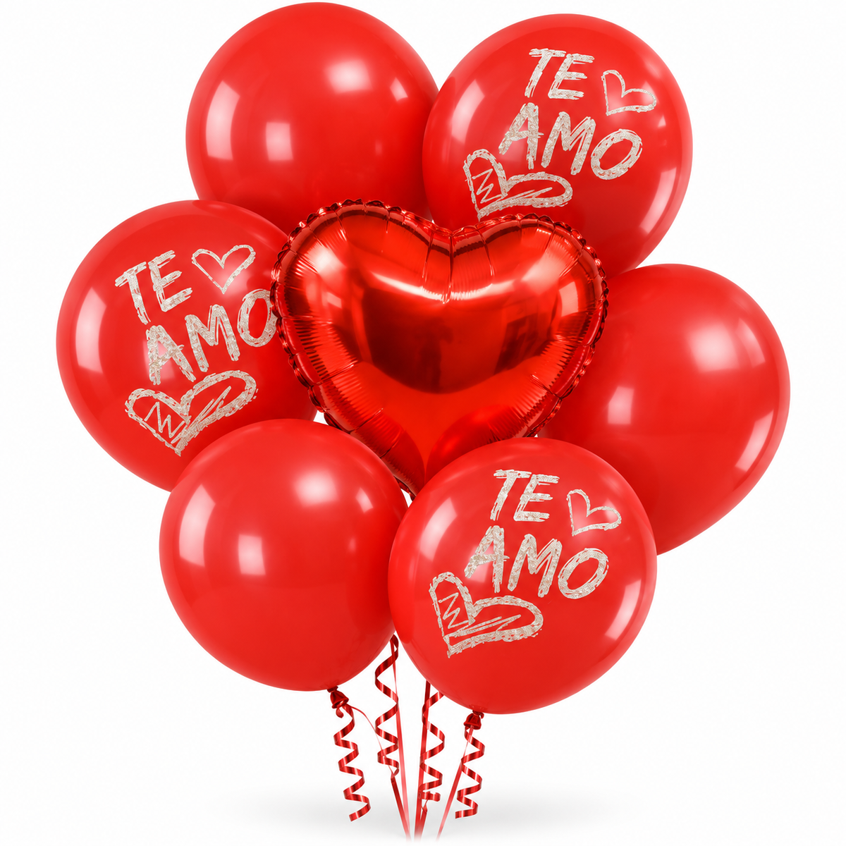 Set de Globos Te Amo Belina – 15 Piezas