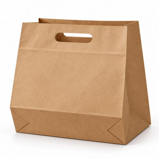 Bolsa Kraft Riñón 28 × 28 × 15 cm