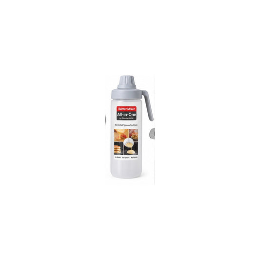 Mezclador Manual de Masas Batter Mixer BlenderBottle Whiskware sobre fondo blanco