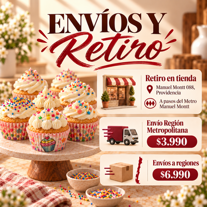 Pack Mis Primeros Cupcakes de Vainilla — Envíos y retiro