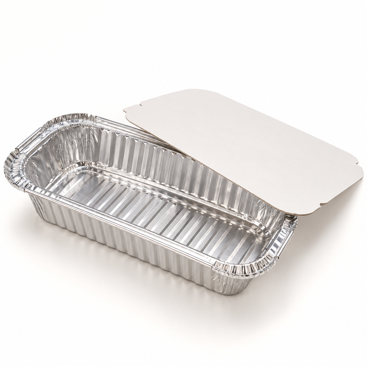Envase de aluminio C-50 con tapa