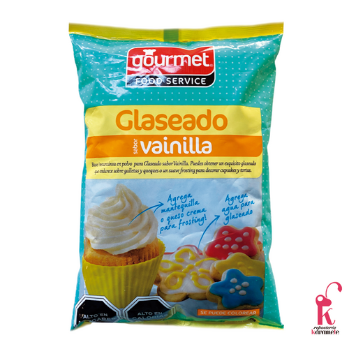 Glaseado sabor vainilla Gourmet 500 g