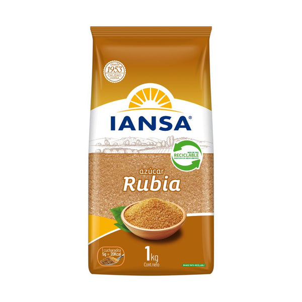 Azúcar rubia Iansa 1 kg