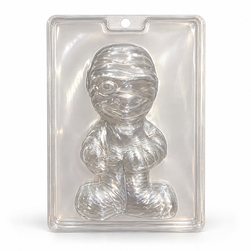 Molde transparente para chocolates Halloween Momia – 1 Cavidad