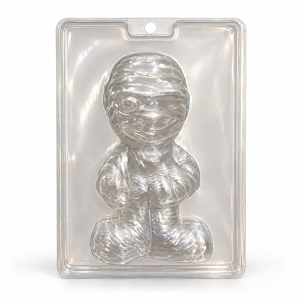 Molde transparente para chocolates Halloween Momia – 1 Cavidad