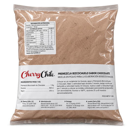 Premezcla Tegral Bizcochuelo de Chocolate 1 kg