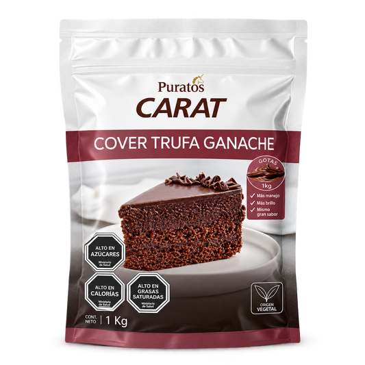Cobertura Puratos Carat Cover Trufa Ganache en Gotas 1 kg
