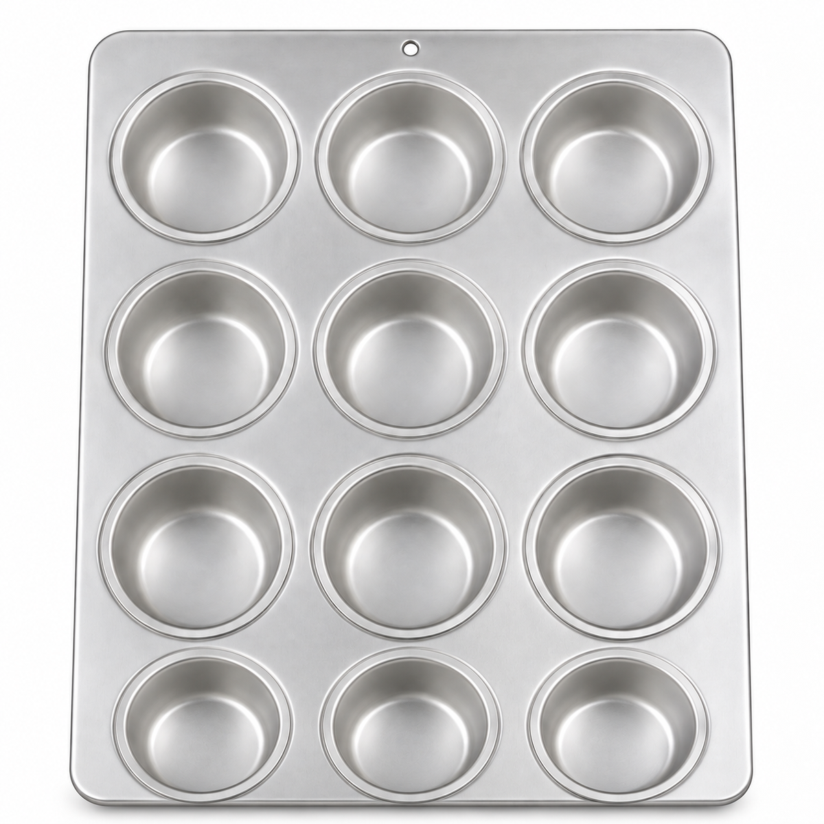 Molde Wilton para Muffins y Cupcakes – 12 Cavidades sobre fondo blanco