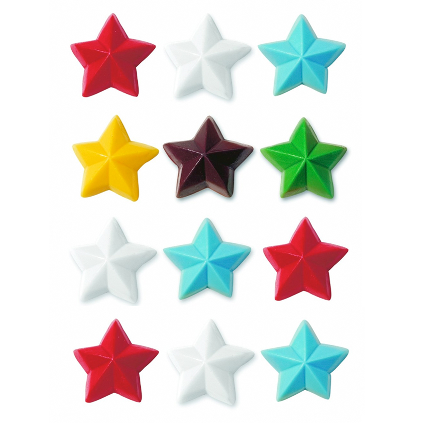 Molde diseño Estrellas